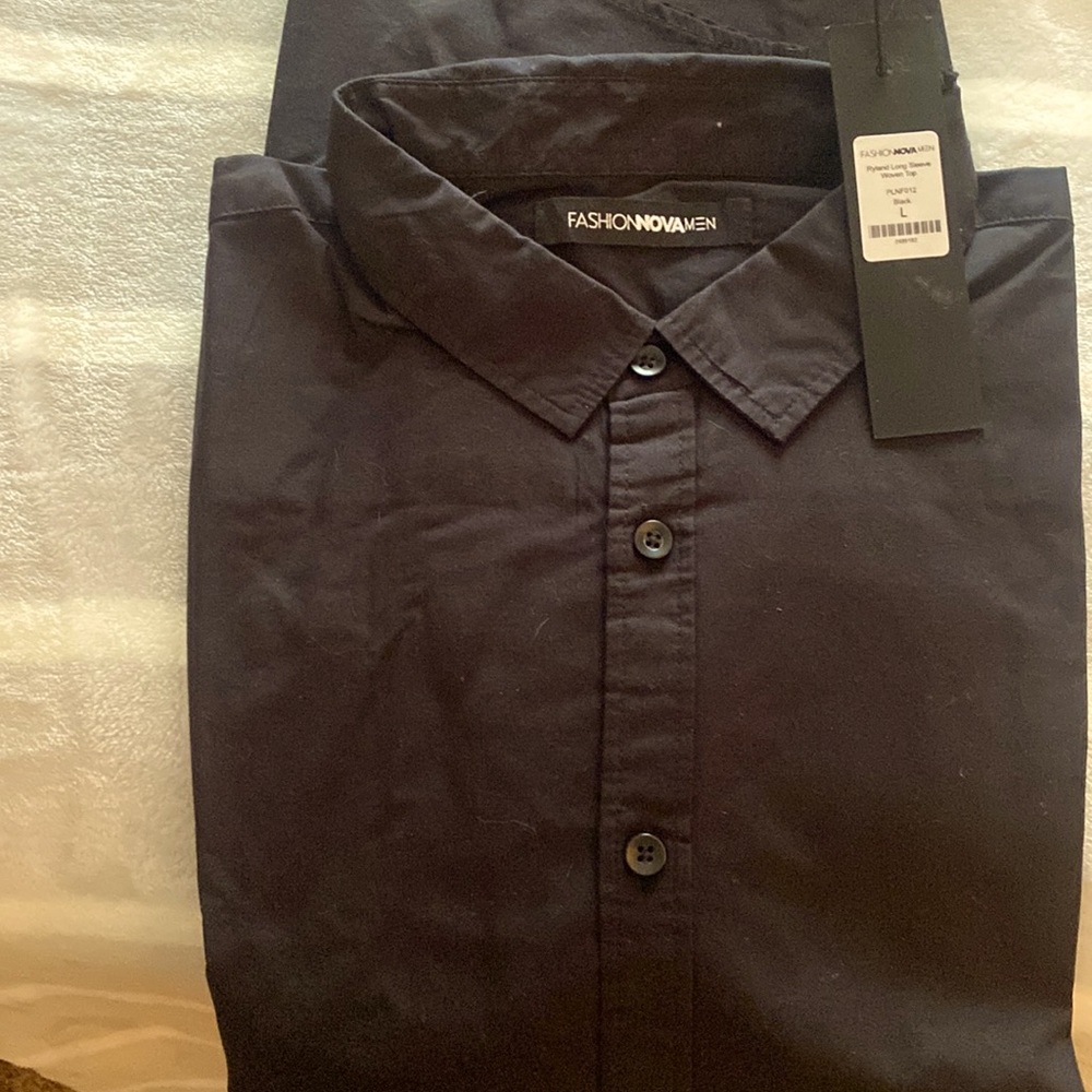 Men black shirt